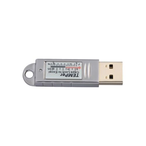 Xeme Thermomètre Usb À Tête Dorée, Alarme De Température Supérieure Et Inférieure, Mesure Et Contrôle De L'environnement