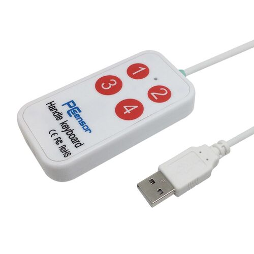 Xeme Pcsensorusb Quatre Clés Poignée Médicale Les Touches Personnalisées Dédiées À L'acquisition B Sont Pratiques Et Rapides