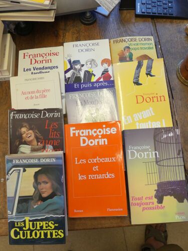 Lot De 10 Livres De Françoise Dorin : Tout Est Toujours Possible - Et Puis Après
