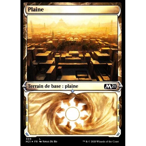 Plaine - Foil - Mtg - M2021 - C - 309 - Visuel Alternatif