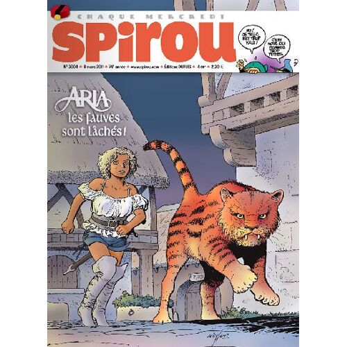Spirou  N° 3804 : Aria, Les Fauves Sont Lachés !