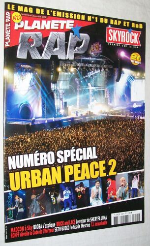 Planète Rap  N° 23 : Numéro Spécial Urban Peace 2
