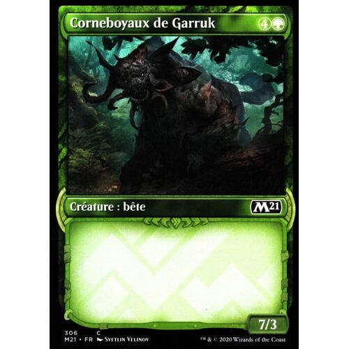 Corneboyaux De Garruk - Mtg - M2021 - C - 306 - Visuel Alternatif