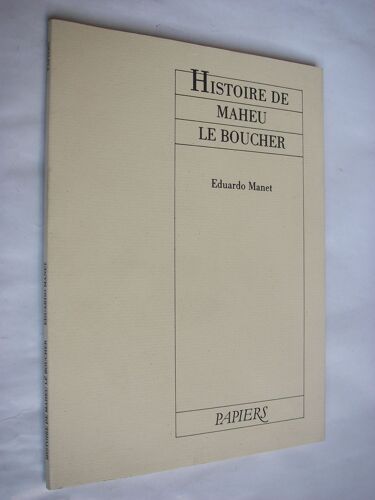 Histoire De Maheu Le Boucher
