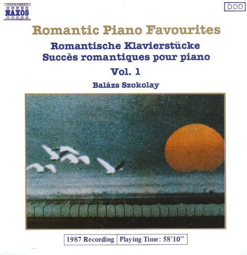 Romantic Piano Music Vol. 1 : Mozart, Schubert, Weber Szozkolay, Piano