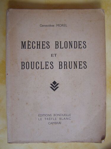 Mèches Blondes Et Boucles Brunes.