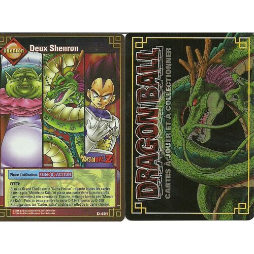 Dragon Ball ( Deux Shenron ) N° D 491 Brillante