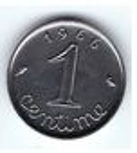 1 Centime De Franc 1966