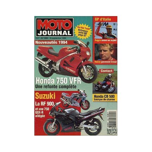 Moto Journal N° 1099 : Honda 750 Vfr