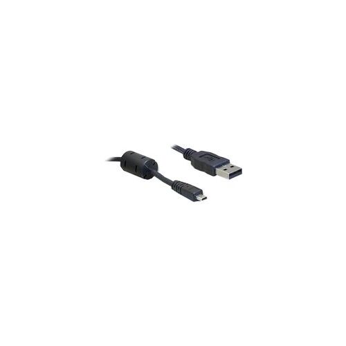 Delock - Câble USB - mini-USB à 8 broches (M) pour USB (M) - 1.5 m - noir