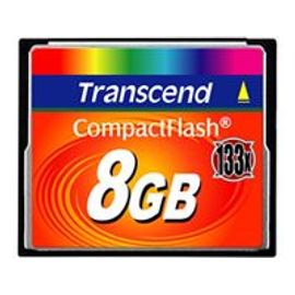 Transcend - Carte mémoire flash - 8 Go - 133x - CompactFlash