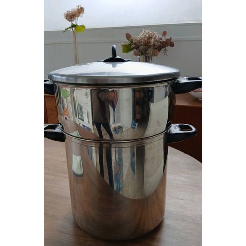 Beau Couscoussier Sitram 8-10litres. Inoxydable.