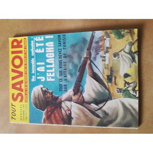 Tout Savoir N° 16 Du 01/09/1954