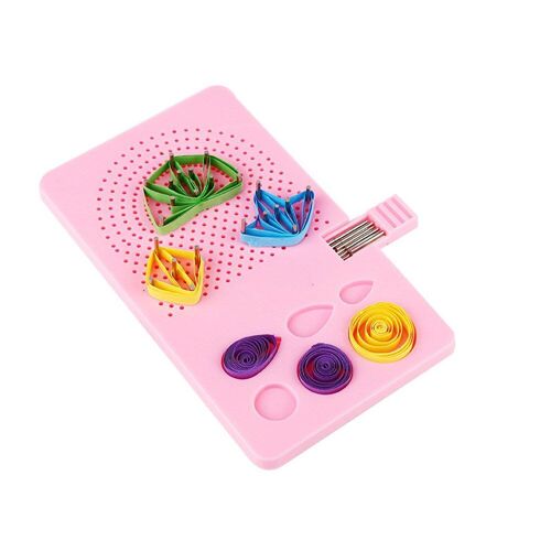 Xue Planche De Quilling Du Papier Avec Épingles Guide De Grille Pour L'artisanat Du Papier Rouleau De Enrouleur Outils D'artisanat Carrés Bricolage
