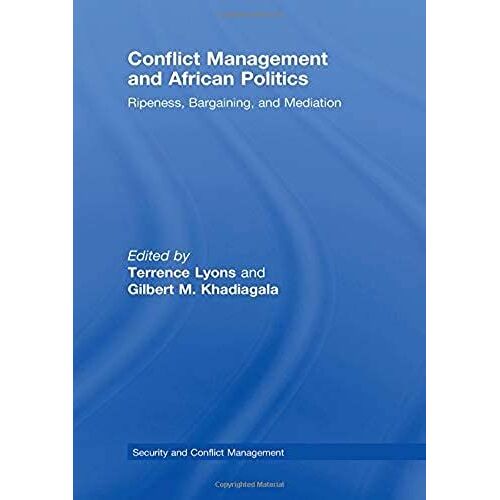 Conflict Management And African Politics