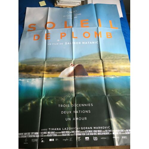 Affiche De Cinema Originale Soleil De Plomb Format 120 X 160 Cm