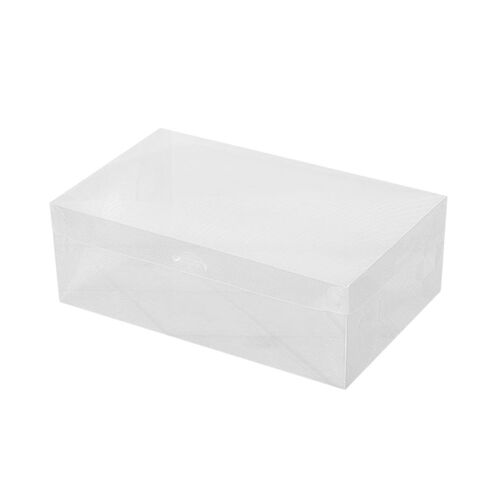 Boîtes à chaussures en plastique PP, organisateur de rangement universel, empilable, gain de place, Type tiroir à rabat pour pantoufles sandales chaussures de Sport
