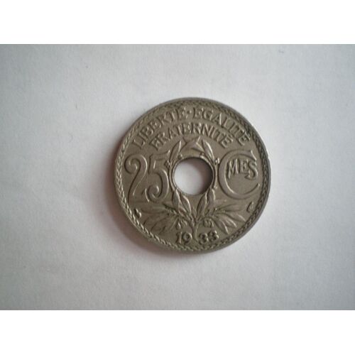 France 25 Centimes 1933