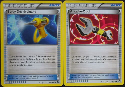 Dragons Exaltés - Spray Dès-Évoluant (113) + Arrache-Outil (116/124)