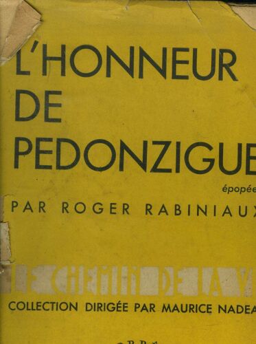 L'honneur De Pedonzigue