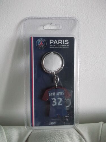 Porte-Clés Dani Alves #32 Paris Saint-Germain (Psg) Sous Licence Officielle