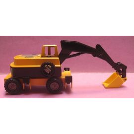 Grue / Pelle Sur Pneus - Échelle 1/56 - Majorette-Majorette