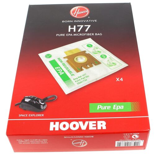 Sacs aspirateur par 4 35601734 pour Aspirateur Hoover