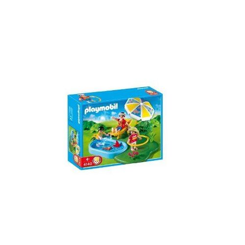 Playmobil City Life 4140 - Compactset Famille Et Piscine