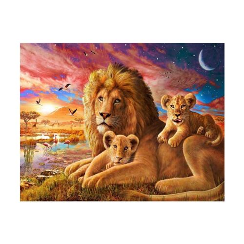 Diy Diamond Painting Cross-Stitch School Wall Decor, Discuter Family, Strass 5d, Broderie Picture, Grossier Lework, Stitchwork Drawing