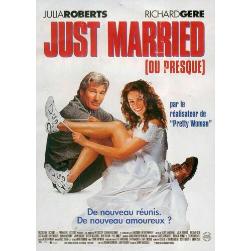 Just Married (Ou Presque) /Runaway Bride- Véritable Affiche De Cinéma Pliée - Format 40x60 Cm - De Gary Marshall Avec Julia Roberts, Richard Gere, Joan Cusack, Paul Dooley, Rita Wilson - 1999