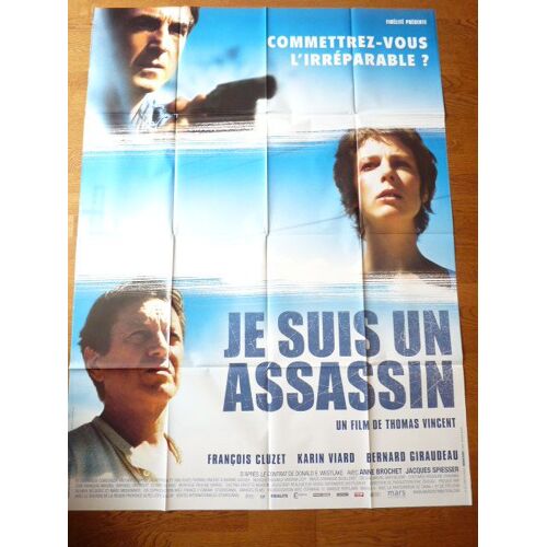 Je Suis Un Assassin De Thomas Vincent / François Cluzet  - Affiche De Cinéma 120 X 160 Cm
