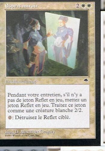 Esprit Miroir ( Spirit Mirror ) - Magic Mtg - Tempete  - R