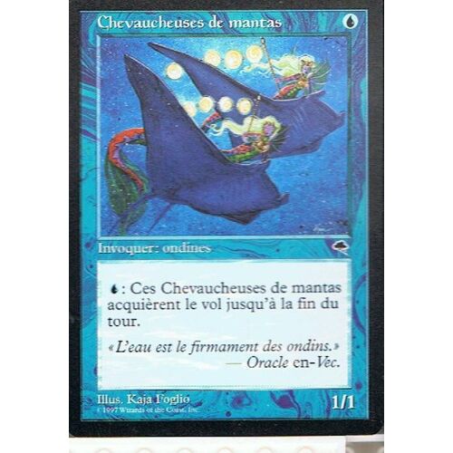 Chevaucheuses De Mantas ( Manta Riders ) - Magic Mtg - Tempete  - C