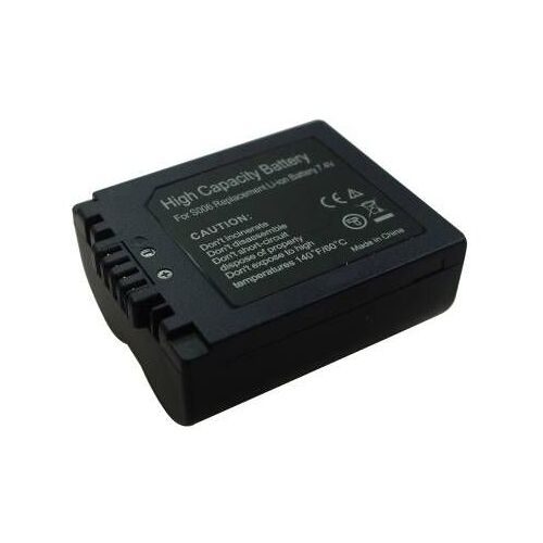 mr!tech | Batterie Haute Performance  |  Remplacement pour Panasonic CGA-S006, CGA S006E, CGR-S006, CGR-S006E, DMW-BMA7  |  Compatible avec Lumix DMC-FZ7, DMC-FZ8, DMC-FZ18, DMC-FZ28, DMC-FZ30...