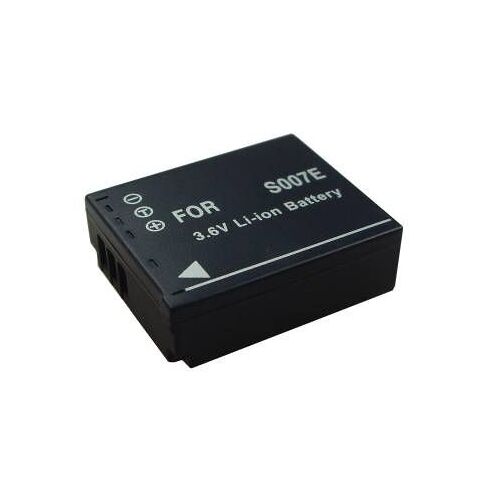 mr!tech | Batterie Haute Performance  |  Remplacement pour Panasonic CGA-S007, CGA-S007E, DMW-BCD10  |  Compatible avec: Lumix DMC-TZ1, DMC-TZ2, DMC-TZ3, DMC-TZ4, DMC-TZ5, DMC TZ11, DMC-TZ15...