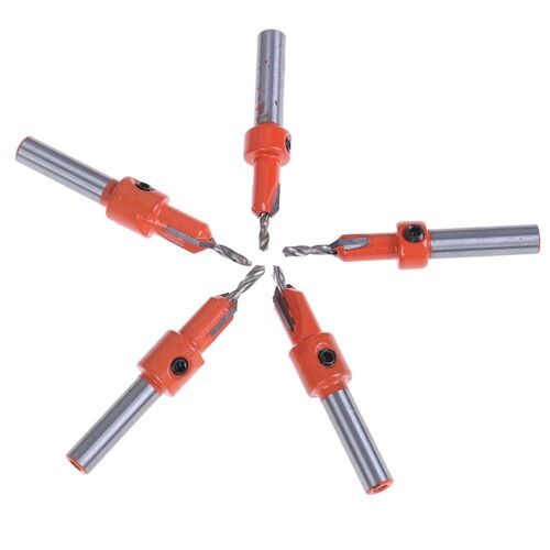 XEjU Fraise à chanfreiner Vis à bois Fraise à chanfreiner