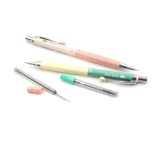 Xeju 1 Set 0.3mm Crayon Mécanique+Crayon Bureau École Écriture Dessin Fournitures