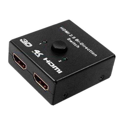 HDMI 2.0 commutateur bidirectionnel commutateur commutateur sélecteur sélecteur hub 4K 3d MagiDeal