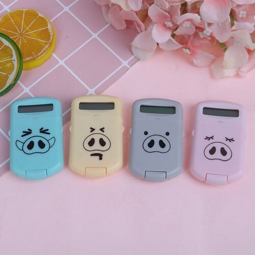 Xeju Mini Cute Pocket 8 Digits Electronic Calculator Desktop Student School Supply