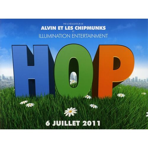 Hop -  N° 0 : Synopsis Dépliant Du Film De Tim Hill Avec Kaley Cuoco, James Marsden, Tiffany Espensen