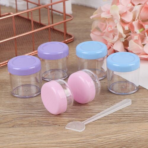 Xeju Voyage Cosmétique Vide Pot Pot Crème Baume Fard À Paupières Maquillage Boîte De Bouteille De Récipient 