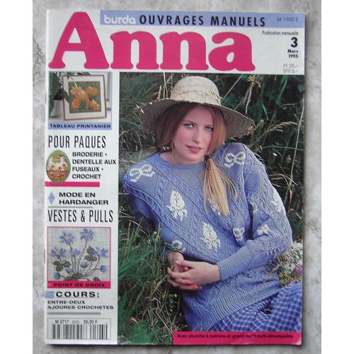 Anna Burda Ouvrages Manuels  N° 3 : Pour Paques
