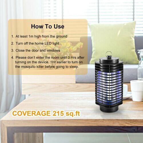 XUI Électrique UV moustique mouche Bug insecte tueur piège lampe maison chambre moustique lumière J2Y