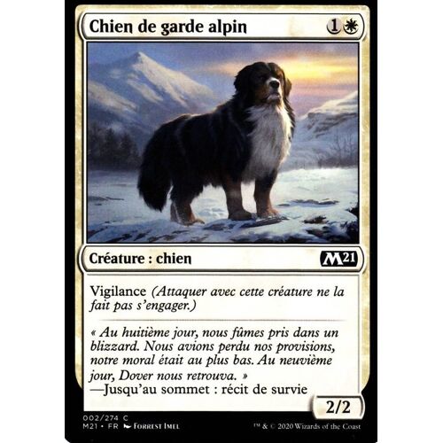 Chien De Garde Alpin - Mtg - M2021 - C - 2/274