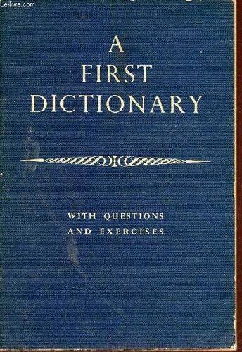 A First Dictionary.
