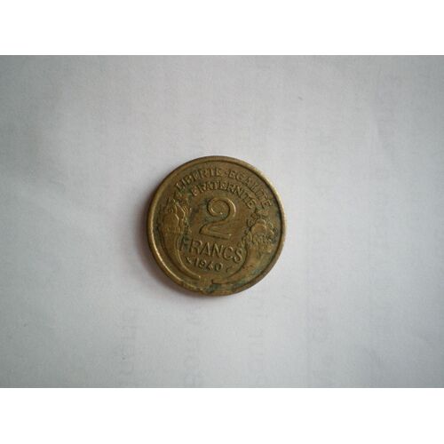France 2 Francs Morlon 1940