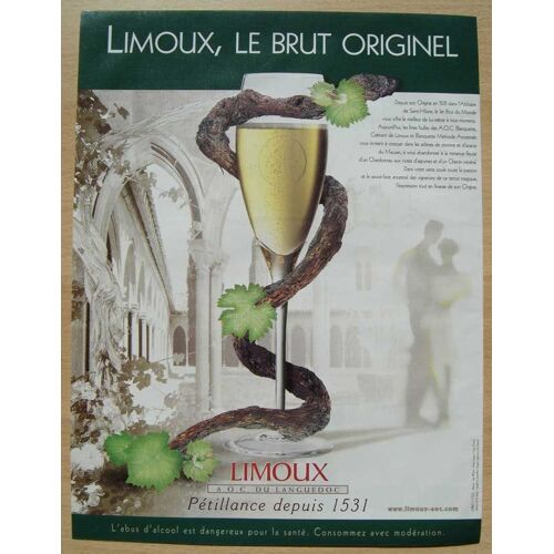 Publicité Papier - Blanquette De Limoux De 2003
