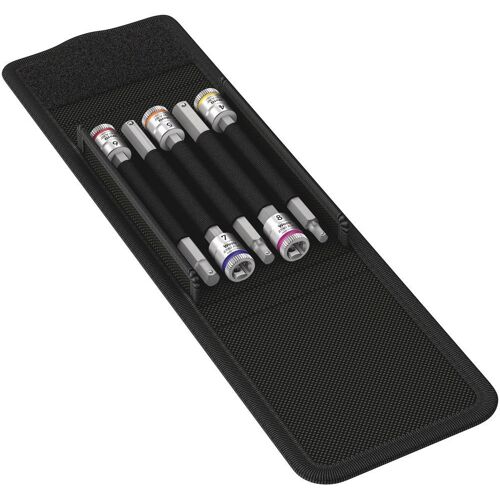 Wera Jeu de douille-embouts Zyklop avec fonction de retenue et attachement 1/4"" 8740 A HF 1 - 05003345001