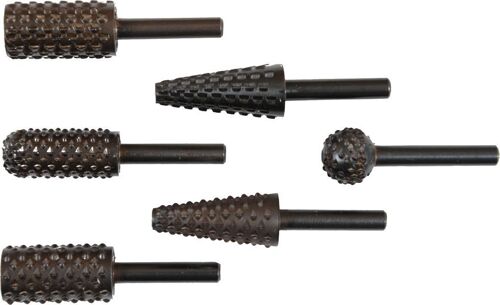 KWB Jeu de râpes à profiler, 6 pièces - 495500