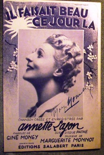 Il Faisait Beau Ce Jour La